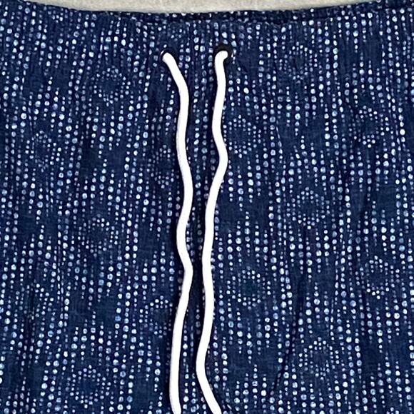 Cubavera Men's XXL Swim Shorts Drawstring Waist Blue Geo NWOT - Picture 2 of 7